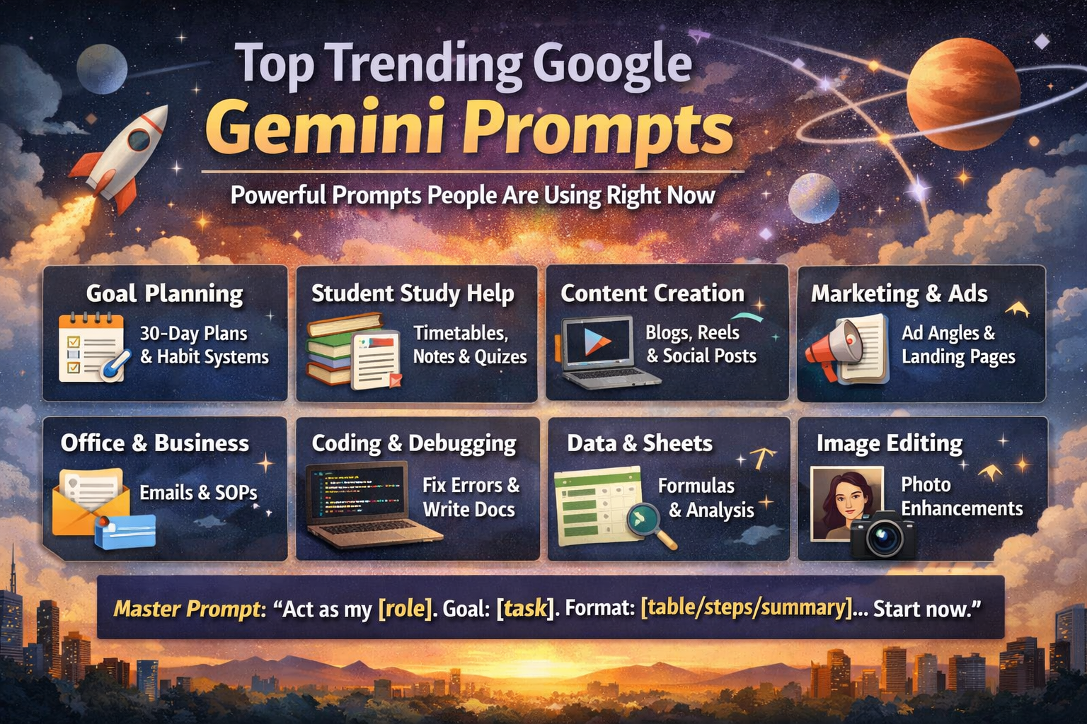Top Trending Google Gemini Prompts You Should Try Right Now